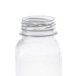 Buteliai PET (30 % rPET) 250 ml, kaklelis Ø38 mm, skaidrūs, stačiakampio formos, pakuotėje 150 vnt. - Image 2