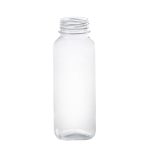 PET bottles (30% rPET) 330 ml, neck Ø38 mm, transparent, rectangular, in packs of 160.