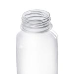 PET bottles (30% rPET) 330 ml, neck Ø38 mm, transparent, rectangular, in packs of 160. - Image 3