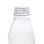 PET bottles (30% rPET) 330 ml, neck Ø38 mm, transparent, round, in packs of 220. - Image 3