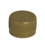 Vāki HDPE neatdalāmie pudelēm, Ø28mm, zeltaini - Image 2