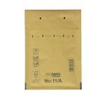 Aploksne polsterēta A11, 120x175mm (100x165mm), PAP+PE, brūna