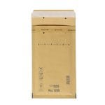 Aploksne polsterēta B12, 140x230mm (120x220mm), PAP+PE, brūna - Image 2