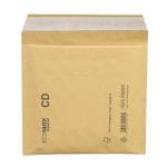 Aploksne polsterēta CD, 200x175mm (180x165mm), 100% PAP, brūna - Image 2