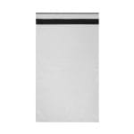 Parcel envelope (courier envelope), 225x325+50mm 50µm, 100 pcs, black and white, LDPE