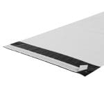 Parcel envelope (courier envelope), 350x450+50mm 50µm, 100 pcs, black and white, LDPE - Image 2