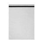 Parcel envelope (courier envelope), 450x550+50mm 50µm, 100 pcs, black and white, LDPE