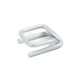 Metal twisted clips for strap tape, 19 mm, in packs of 1000 pcs. - Image 4