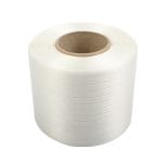 Hot melt polyester strap 9 mm x 500 m, white