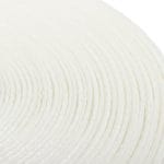 Braided textile strap 16 mm x 850 m, white - Image 2