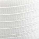 Braided textile strap 16 mm x 850 m, white - Image 3