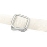 Polyester strap Hot Melt 19 mm x 600 m, white - Image 4