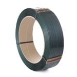 Strap juosta 15x0,8 mm x 1300 m, PET, žalios sp.