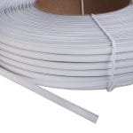 Dvigyslė klipsavimo juosta Clipband 6 mm, baltos sp. KU 2/6, 600 m/rul. - Image 2
