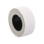 Ženklinimo etiketės 21,5x12 mm, baltos sp., rulone 1000 vnt.