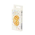 Sveces svētku "6", iepakojumā 1gab. - Image 2