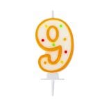 Sveces svētku "9", iepakojumā 1gab.