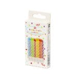 Holiday candles with holders, pack of 20 holders and 10 candles - Image 2