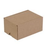 Gofruoto kartono dėžutė 100x153x75 mm, rudos sp., 14E (FEFCO 0427) - Image 2