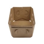 Cardboard boxes for berries, 500 g, kraft - Image 2