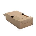 Packaging for 2 bottles with a volume of 0.5 litres made of corrugated cardboard - Image 2