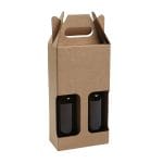 Packaging for 2 bottles with a volume of 0.5 litres made of corrugated cardboard - Image 5