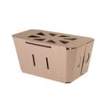 Cardboard boxes with lids for berries, 750 ml - Image 2