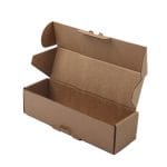 Corrugated cardboard boxes 192x60x50mm, brown, 14E (FEFCO 0427)
