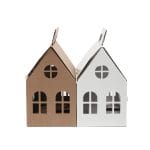 Dovanų dėžutė Kalėdų namelis 200x130x120 mm (14E) - Image 6