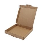 Corrugated cardboard boxes 200x200x25mm, brown, 14E (FEFCO 0427)