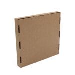 Corrugated cardboard boxes 200x200x25mm, brown, 14E (FEFCO 0427) - Image 3