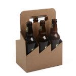 Gofruoto kartono dėžutė 6 buteliams po 0,5 litro - Image 3