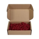 Gofruoto kartono dėžutė 215x130x70 mm, rudos sp., skirta paštomatams, S dydis (FEFCO 0427) - Image 3