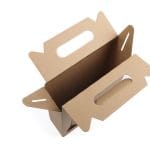 Packaging for 3 bottles with a volume of 0.5 litres made of corrugated cardboard - Image 4