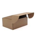 Gofruoto kartono dėžė 220x180x100 mm, rudos sp., 14E (FEFCO 0427) - Image 3
