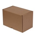 Gofruoto kartono dėžė 233x146x165 mm, rudos sp., 15B (FEFCO 0427) - Image 2