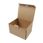 Gofruoto kartono dėžė 240x200x150 mm, rudos sp., 14E, (FEFCO 0427)