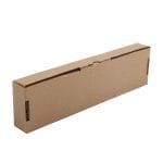 Gofruoto kartono dėžės 250x70x30 mm, rudos spalvos, 14E (FEFCO 0427) - Image 3