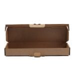 Gofruoto kartono dėžės 250x70x30 mm, rudos spalvos, 14E (FEFCO 0427) - Image 5