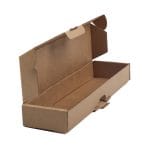 Gofruoto kartono dėžės 250x70x30 mm, rudos spalvos, 14E (FEFCO 0427) - Image 6