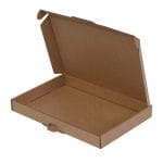Corrugated cardboard boxes 260x180x27mm, brown, 14E (FEFCO 0427)