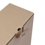 Corrugated cardboard boxes 280x157x434mm, brown, 15B (FEFCO 0215) - Image 3