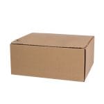 Gofrētā kartona e-komercijas kaste ar dubultu līmlenti un atvēršanas lenti, 283x239x120mm brūna - Image 5