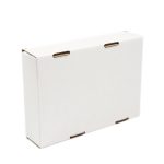 Gofruoto kartono dėžutė 288x202x62 mm, baltos sp., 14BW, pakuotėje 25 vnt. - Image 3