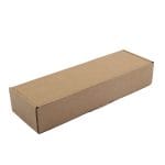 Corrugated cardboard boxes 280x90x50mm, brown, 14E (FEFCO 0427) - Image 2