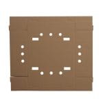 Gofruoto kartono dėžutė 290x180x110mm, rudos sp., pakuotėje 20 vnt. - Image 2