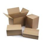 Corrugated cardboard boxes A4 310x220x260mm, brown, (FEFCO 0201), in packs of 25 - Image 4