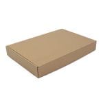 Corrugated cardboard boxes 340x240x45mm, brown, 14E (FEFCO 0427) - Image 2