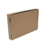 Corrugated cardboard boxes 340x240x45mm, brown, 14E (FEFCO 0427) - Image 4