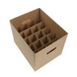 Corrugated cardboard boxes 350x280x265mm with handles (FEFCO 0700) - Image 4